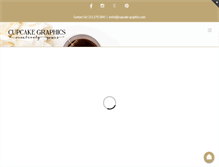 Tablet Screenshot of cupcake-graphics.com